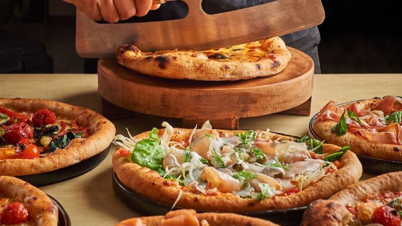 Eating Steak and Pizza in Phuket